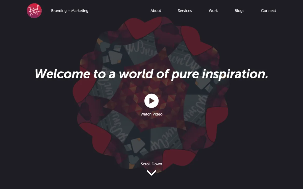 Red Dot Branding + Marketing homepage, captured September 28, 2026