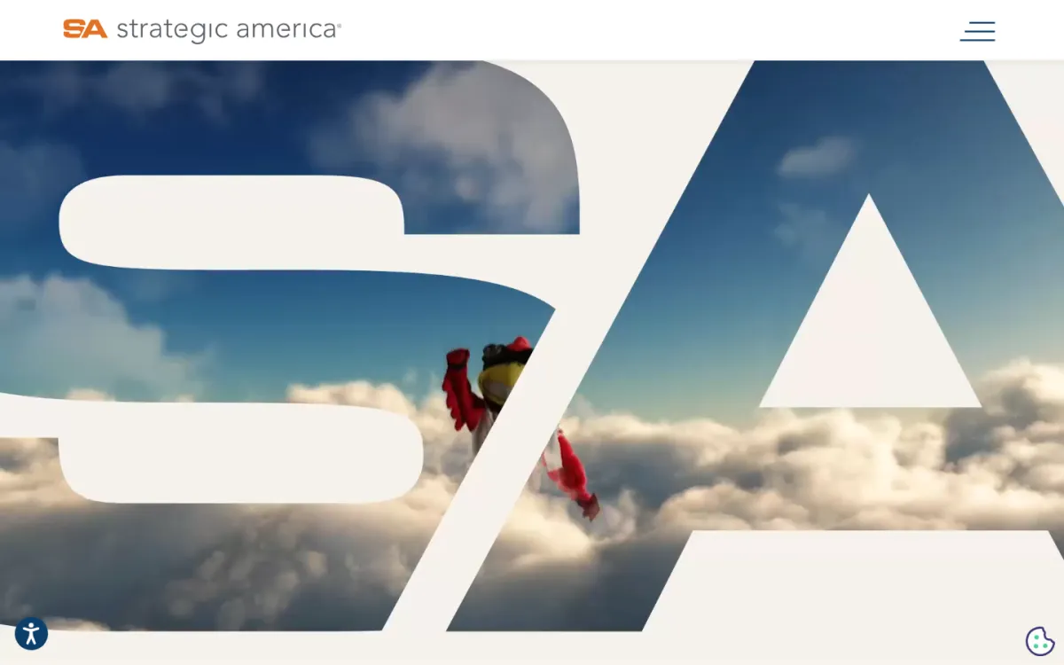 Strategic America homepage, captured September 28, 2026